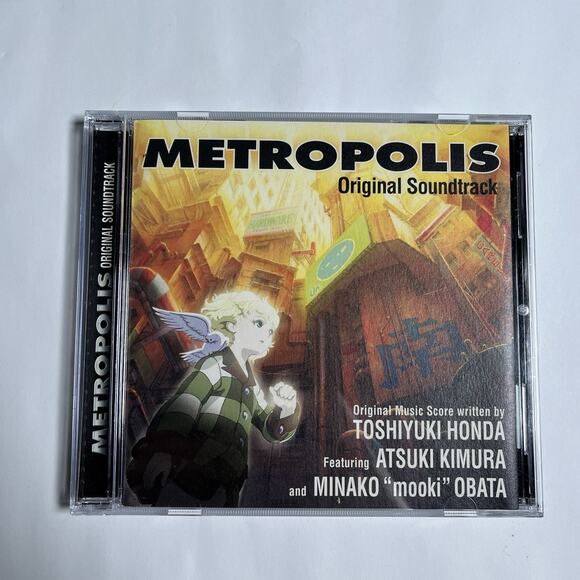 Metropolis Anime Film CD Soundtrack Toshiyuki Honda - Otomo / Rintaro / Tezuka - Picture 1 of 5